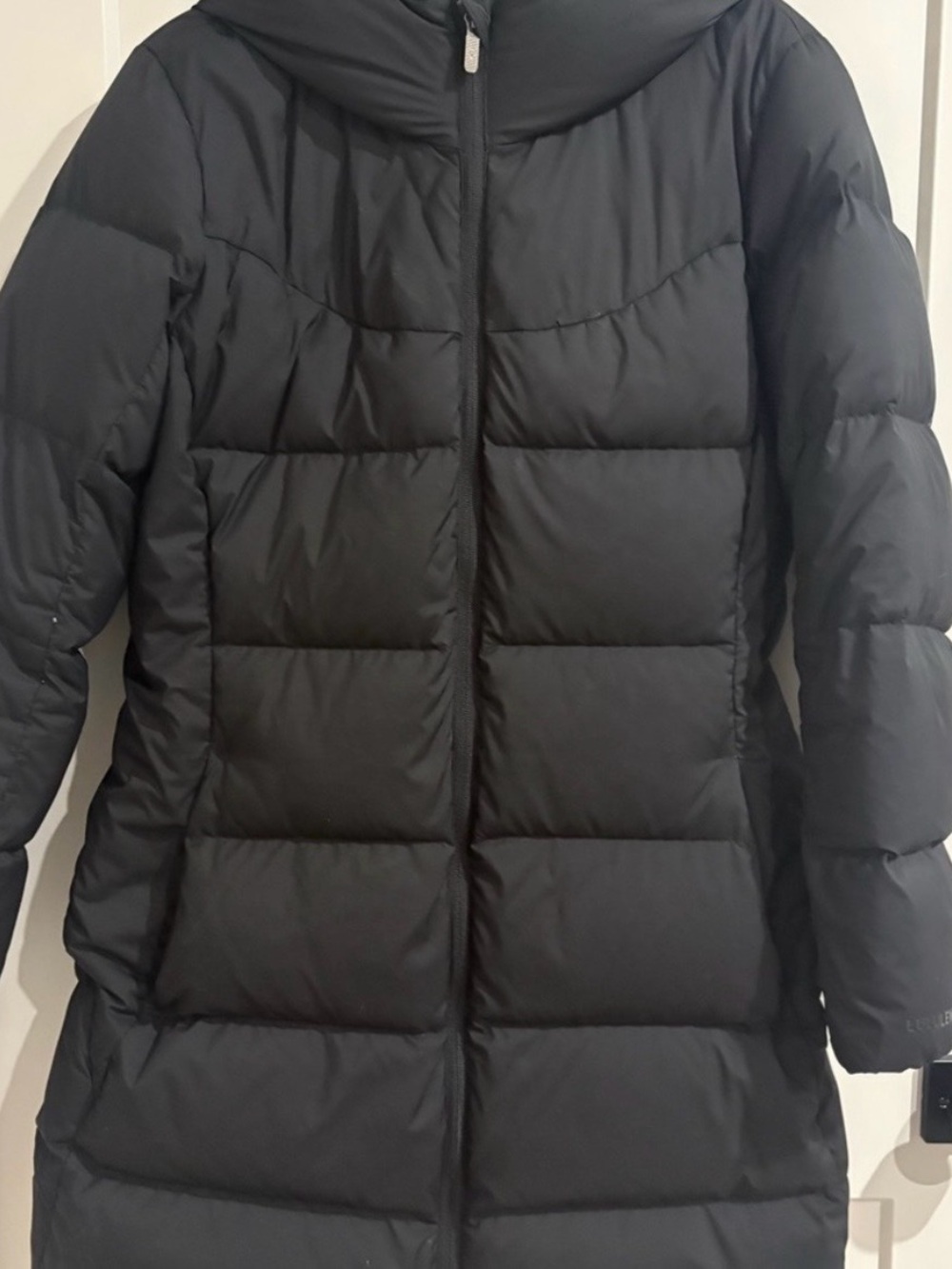 Lululemon Black Quilted Puffer Coat